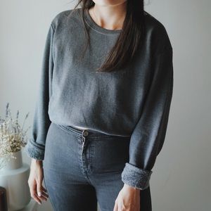 Super soft grey jumper